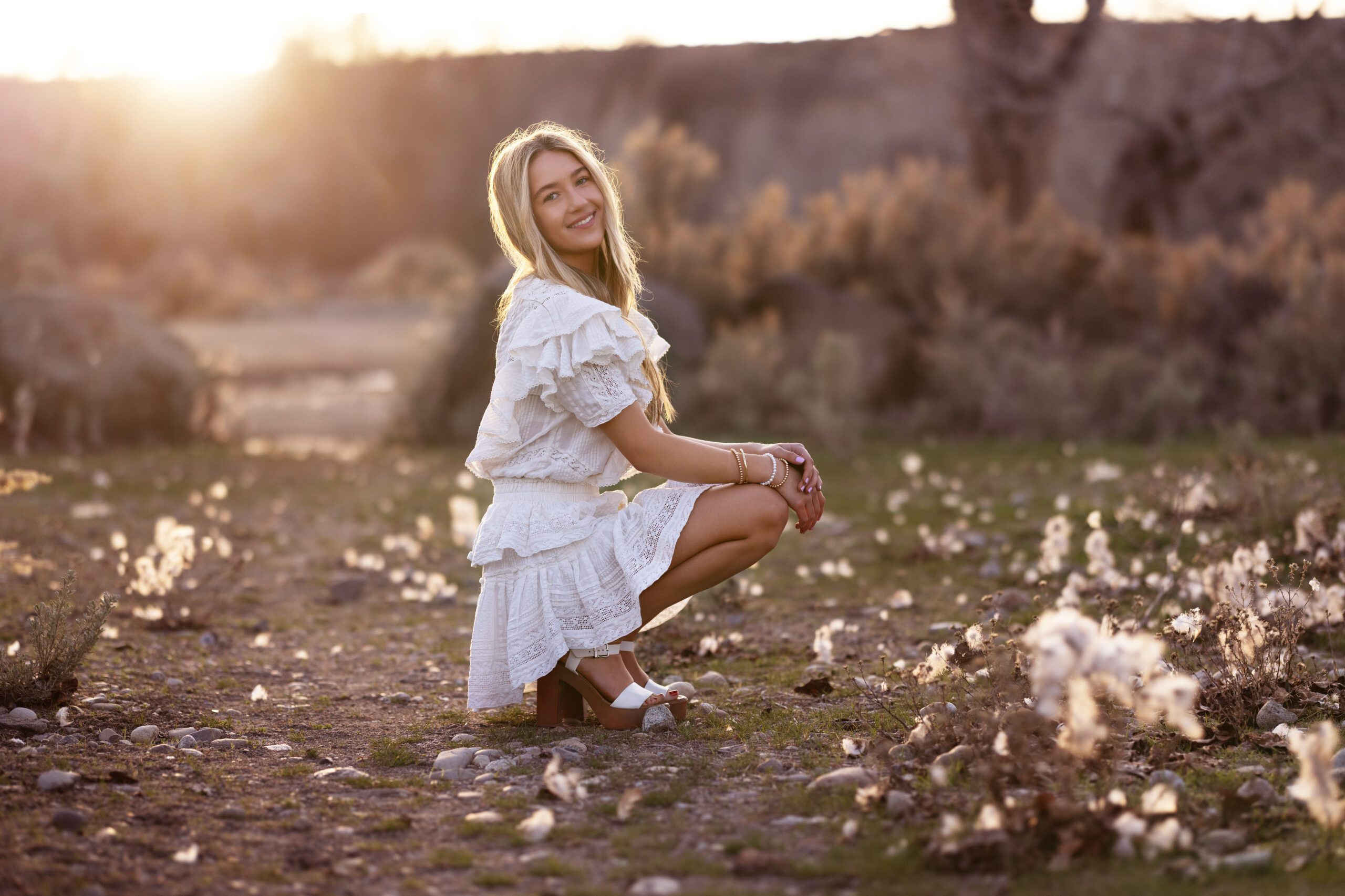 High school senior girl portrait